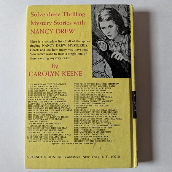 4/$20 Vintage 1961 Hardcover Nancy Drew Book #4 - The Mystery at Lilac Inn - Picture 2 of 9